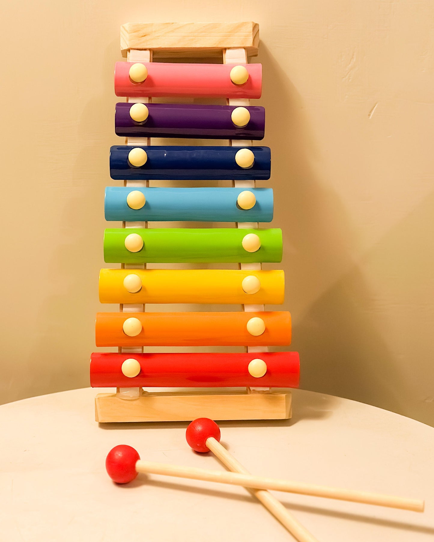 🎵 Montessori Wooden Xylophone – 8-Tone Musical Toy for Toddlers