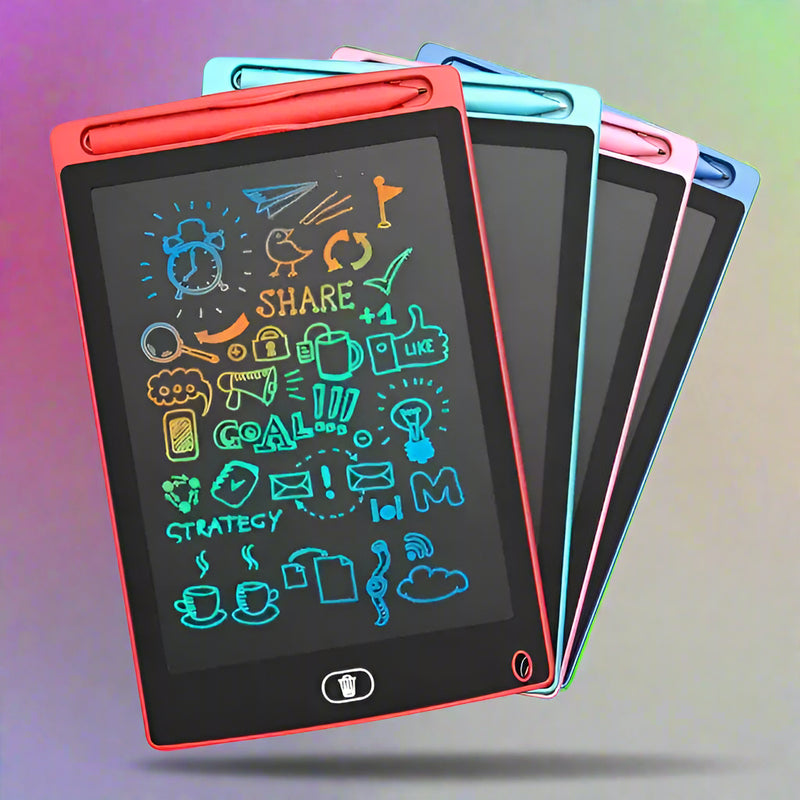 🖍️ LCD Writing & Drawing Tablet – Lightweight & Reusable