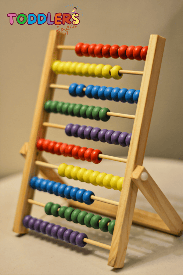 🔢 Wooden Montessori Abacus – 10-Row Colorful Counting Toy (Build Early Math Confidence Through Play!)