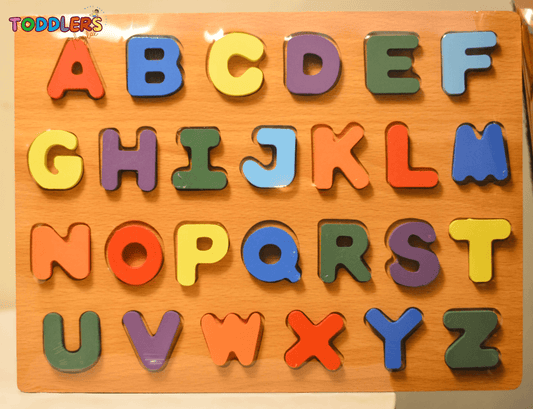 🧠 Educational Wooden Puzzle Capital Letters