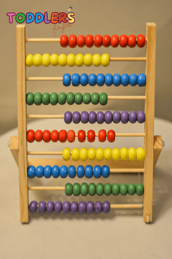 🔢 Wooden Montessori Abacus – 10-Row Colorful Counting Toy (Build Early Math Confidence Through Play!)